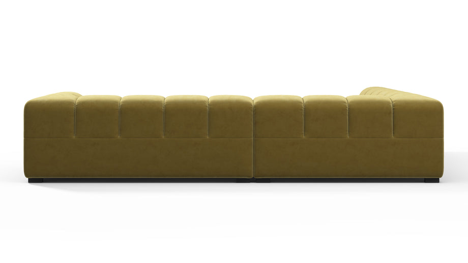 TuftyOlive Gold Velvet
