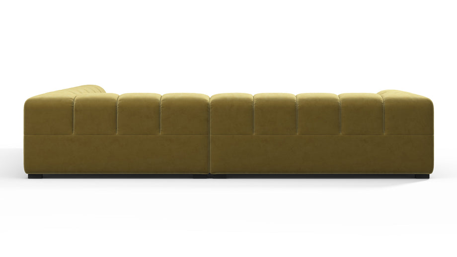TuftyOlive Gold Velvet