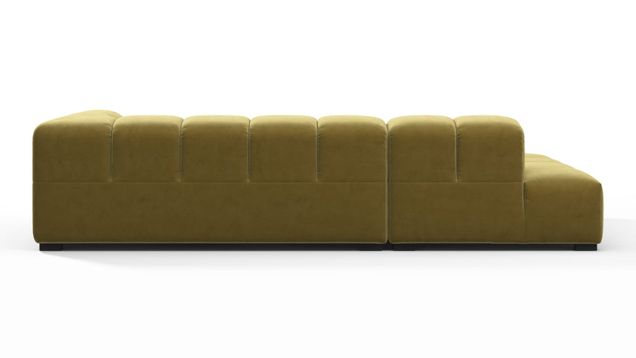 TuftyOlive Gold Velvet