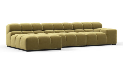 Tufty - Olive Gold Velvet - Image 2