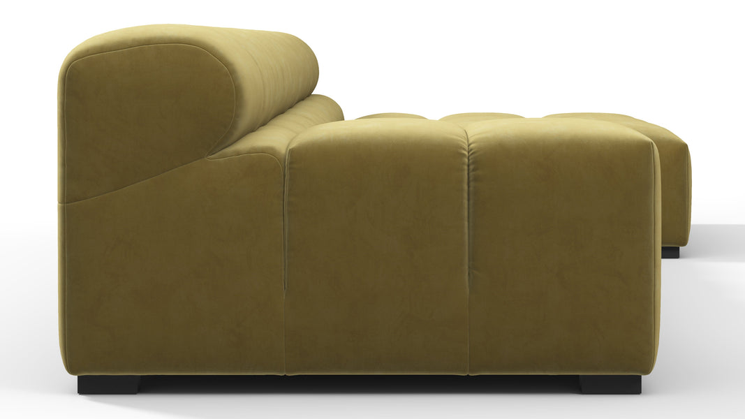 TuftyOlive Gold Velvet