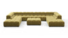 Tufty - Olive Gold Velvet - Image 1