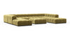 Tufty - Olive Gold Velvet - Image 2