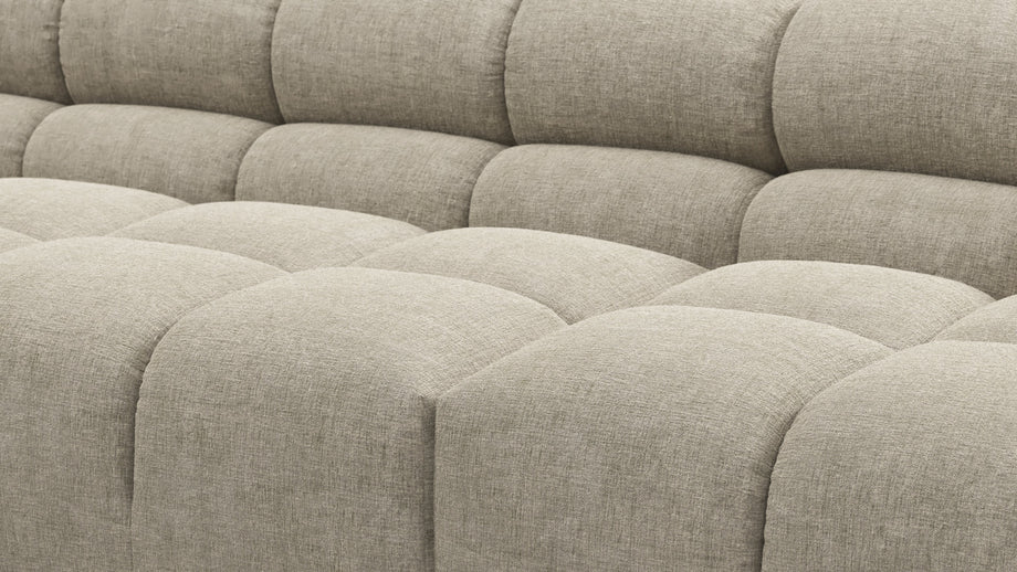 TuftyBeige Gray Chenille