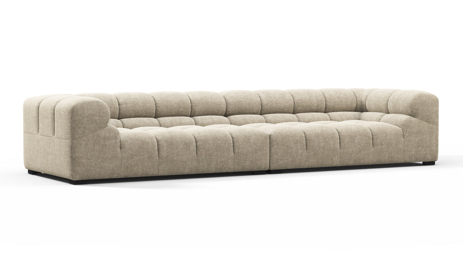 TuftyBeige Gray Chenille