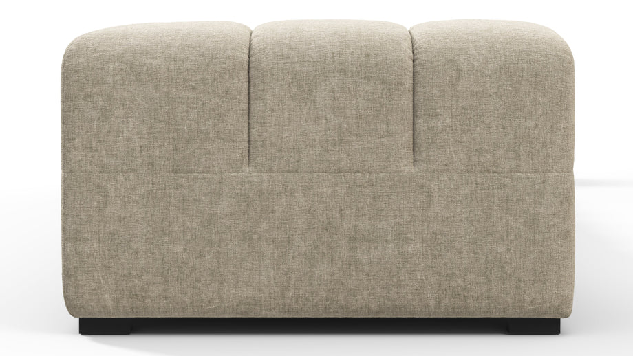 TuftyBeige Gray Chenille