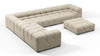 Tufty - Beige Gray Chenille - Image 3