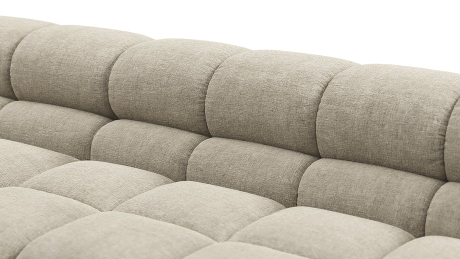 TuftyBeige Gray Chenille