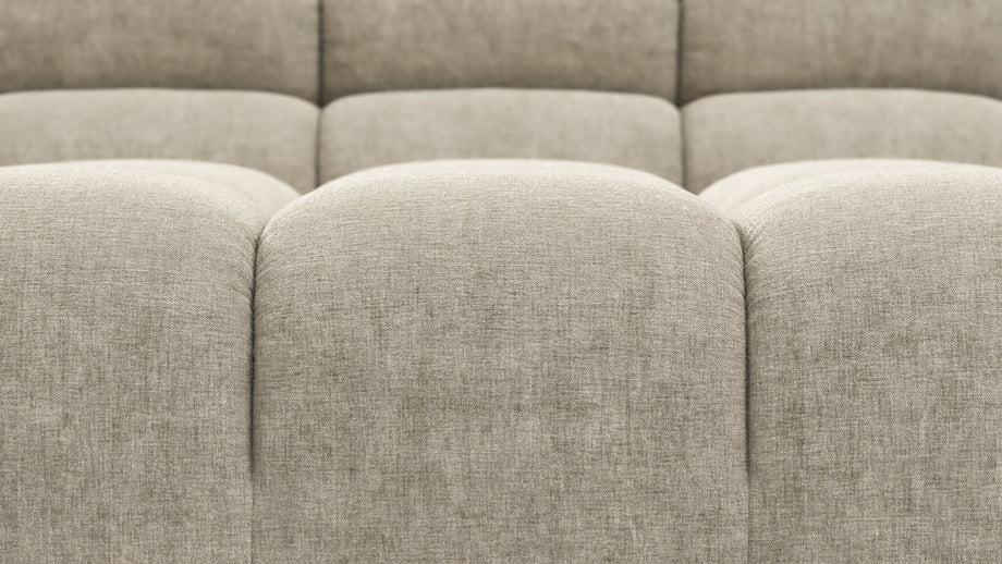 TuftyBeige Gray Chenille