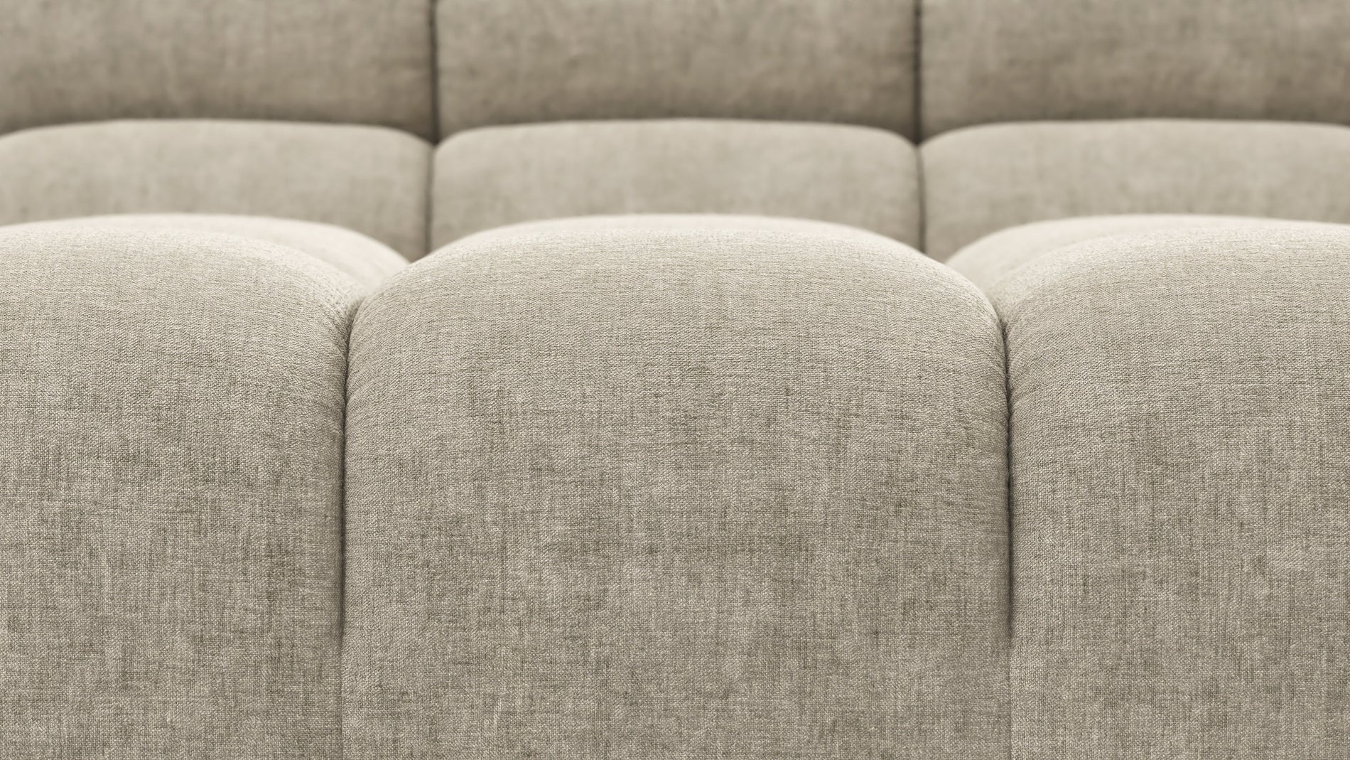 TuftyBeige Gray Chenille