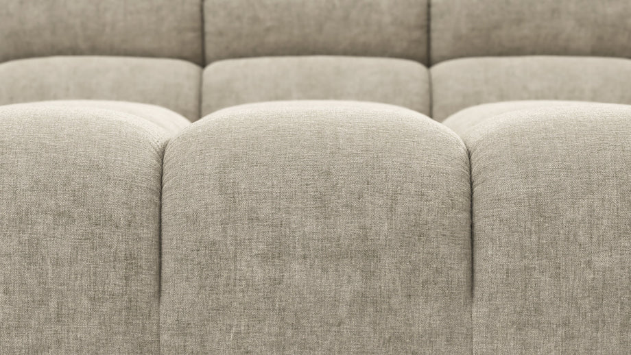 TuftyBeige Gray Chenille