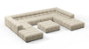 Tufty - Beige Gray Chenille - Image 3