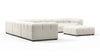 Tufty - Oatmeal Brushed Weave - Image 2