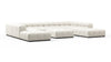 Tufty - Oatmeal Brushed Weave - Image 2