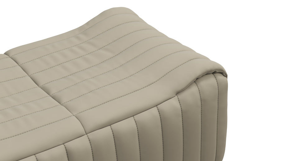 SandraBeige Gray Vegan Leather