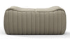 Sandra - Beige Gray Vegan Leather - Image 1