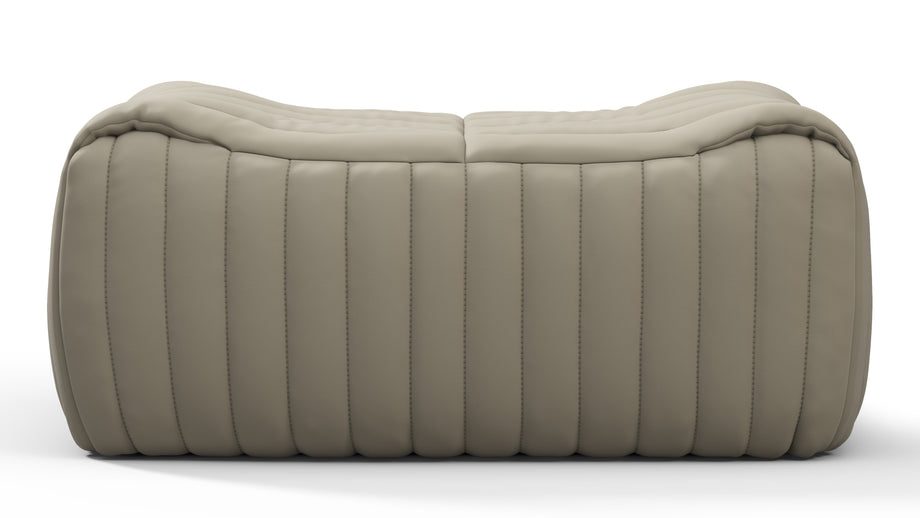 SandraBeige Gray Vegan Leather