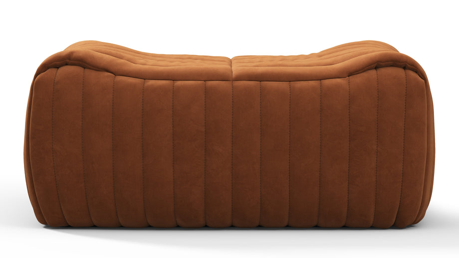 SandraBurnt Orange Vegan Suede
