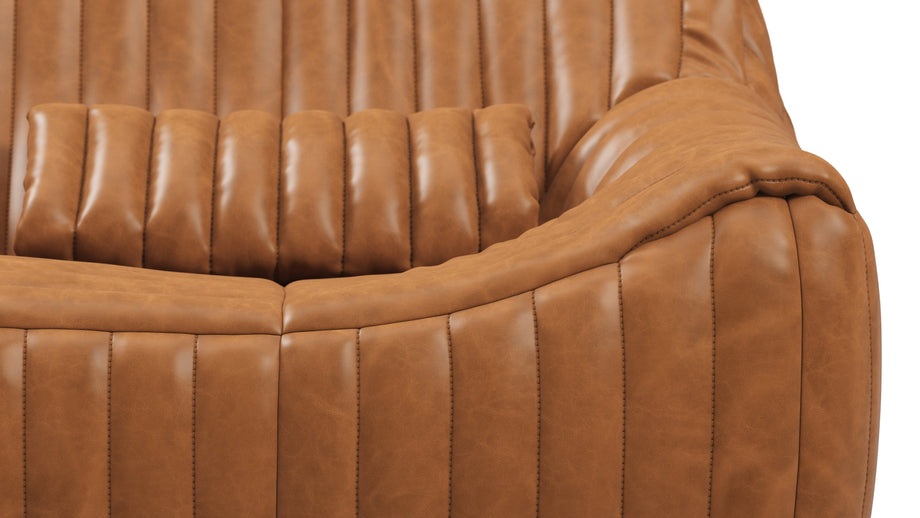 SandraDistressed Brown Premium Leather
