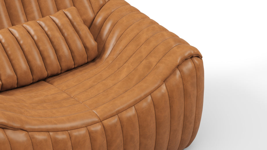 SandraDistressed Brown Premium Leather