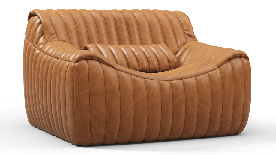 SandraDistressed Brown Premium Leather
