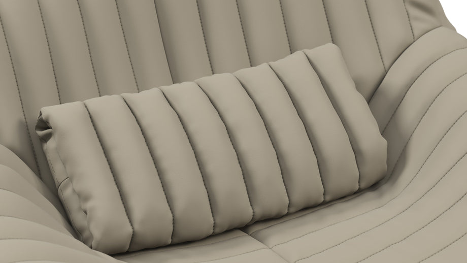SandraBeige Gray Vegan Leather
