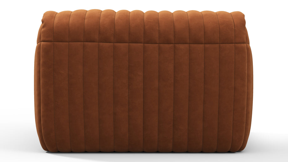 SandraBurnt Orange Vegan Suede