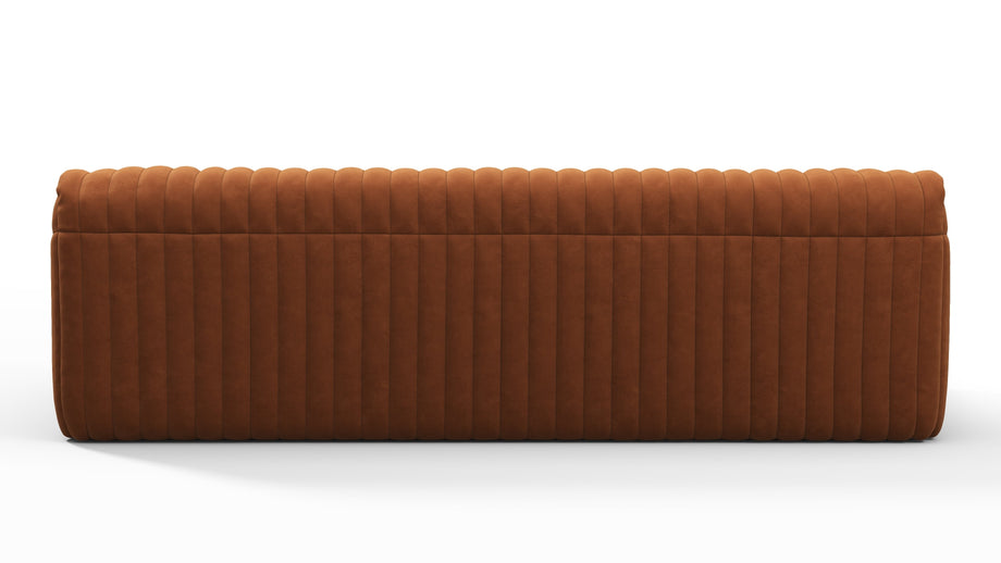 SandraBurnt Orange Vegan Suede