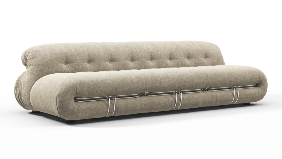 SorianaBeige Gray Chenille