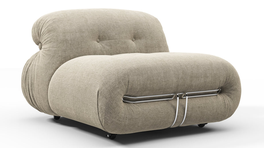 SorianaBeige Gray Chenille