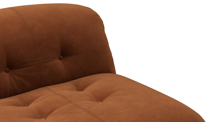 SorianaBurnt Orange Vegan Suede