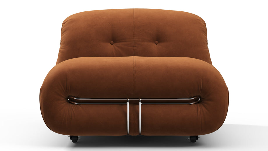 SorianaBurnt Orange Vegan Suede