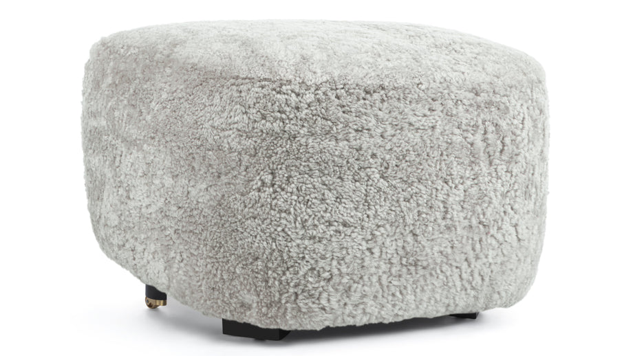 Unavený mužSoft Gray Luxe Sheepskin