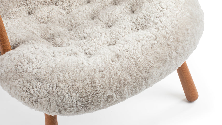 AlmejaSoft Gray Luxe Sheepskin