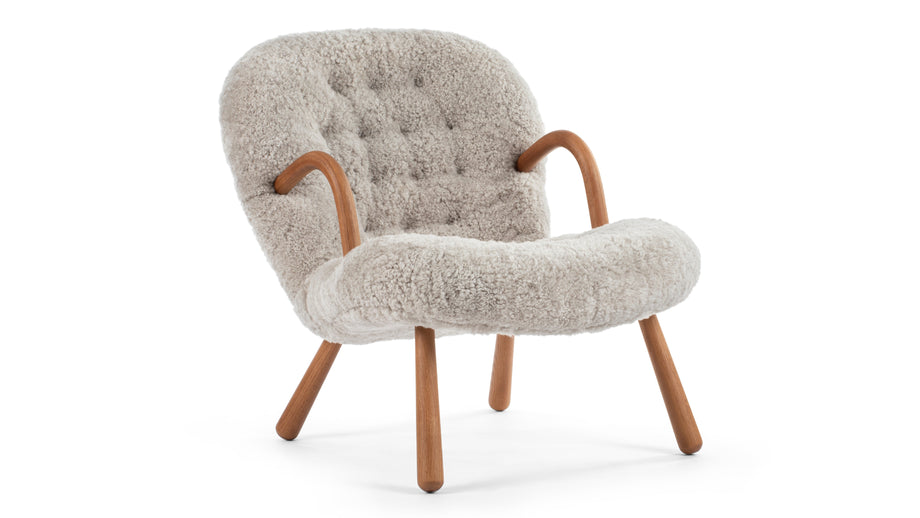 AlmejaSoft Gray Luxe Sheepskin