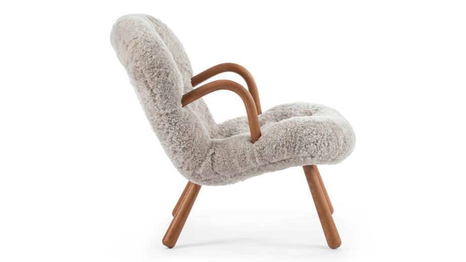 AlmejaSoft Gray Luxe Sheepskin