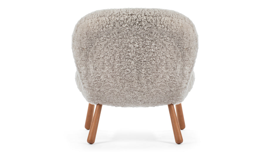 AlmejaSoft Gray Luxe Sheepskin