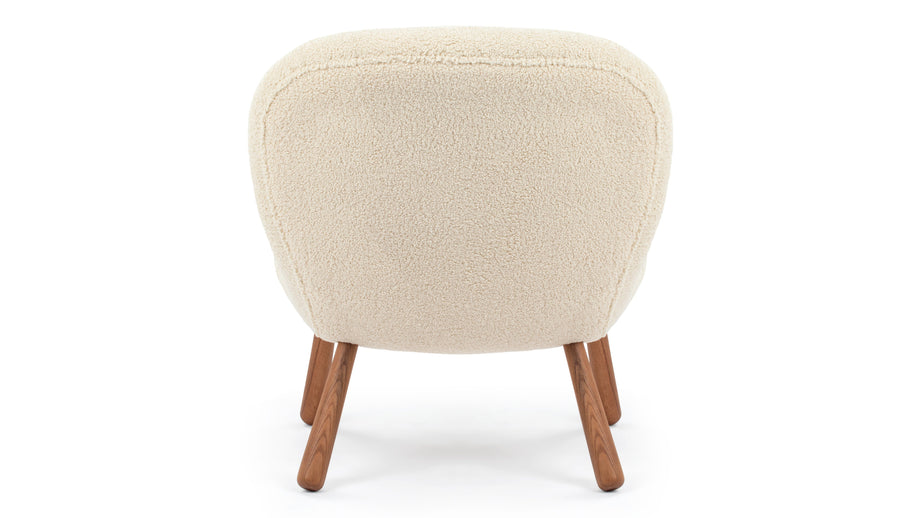 AlmejaWhite Short Hair Sherpa