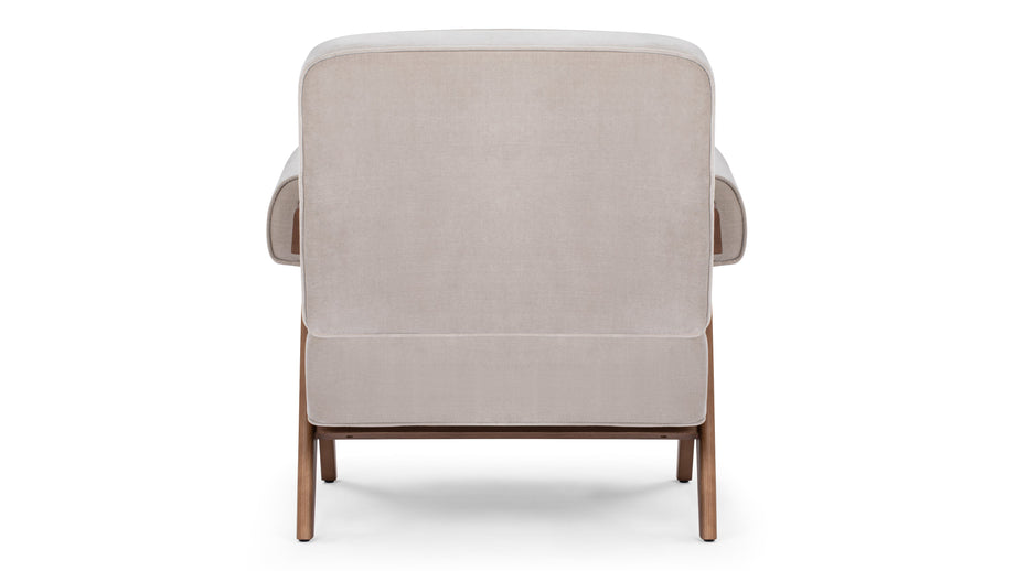 Sillón JeanneretOyster Luxe velvet