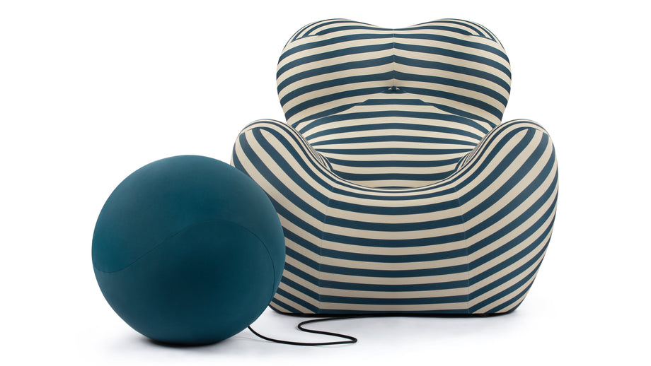MammaTeal Stripe with Teal Ball