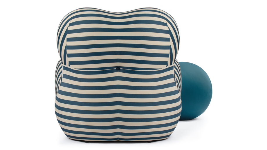 MammaTeal Stripe with Teal Ball