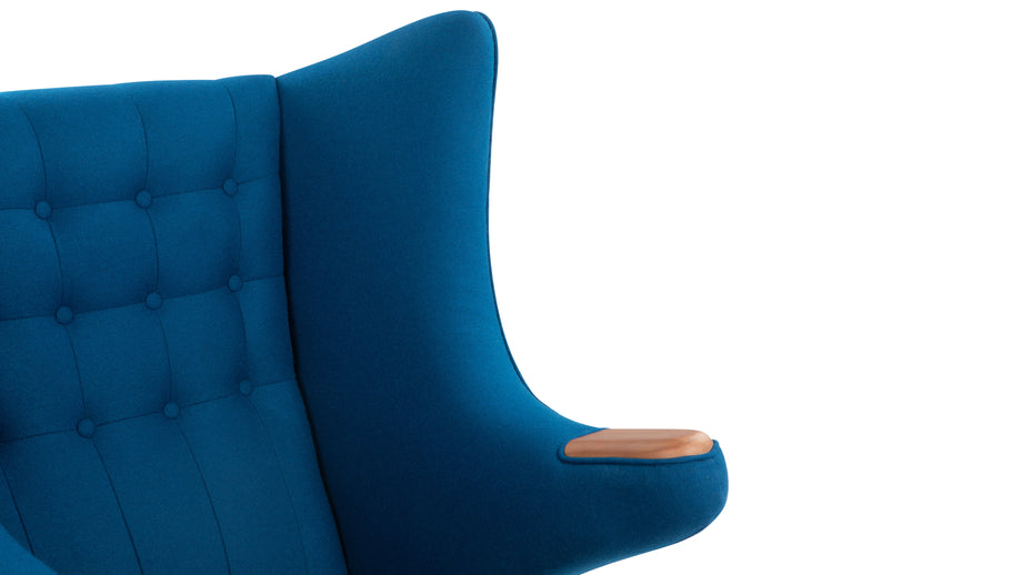 Papa BearIndigo Blue Wool