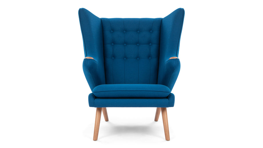 Papa BearIndigo Blue Wool