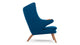 Papa Bear - Indigo Blue Wool - Image 3