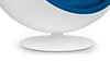 Ball - Indigo Blue Wool and White - Image 5