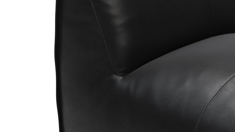 BamboleMidnight Black Premium Leather