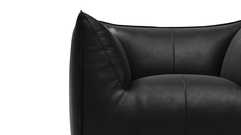 BamboleMidnight Black Premium Leather