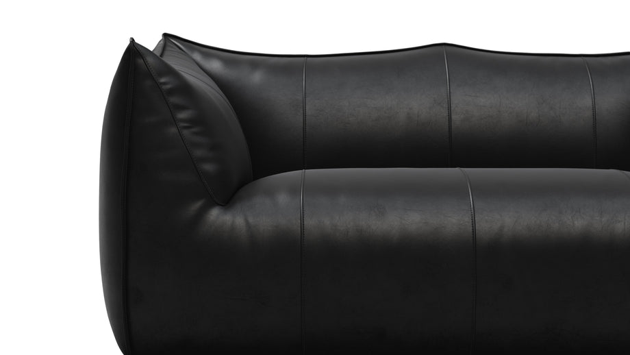 BamboleMidnight Black Premium Leather