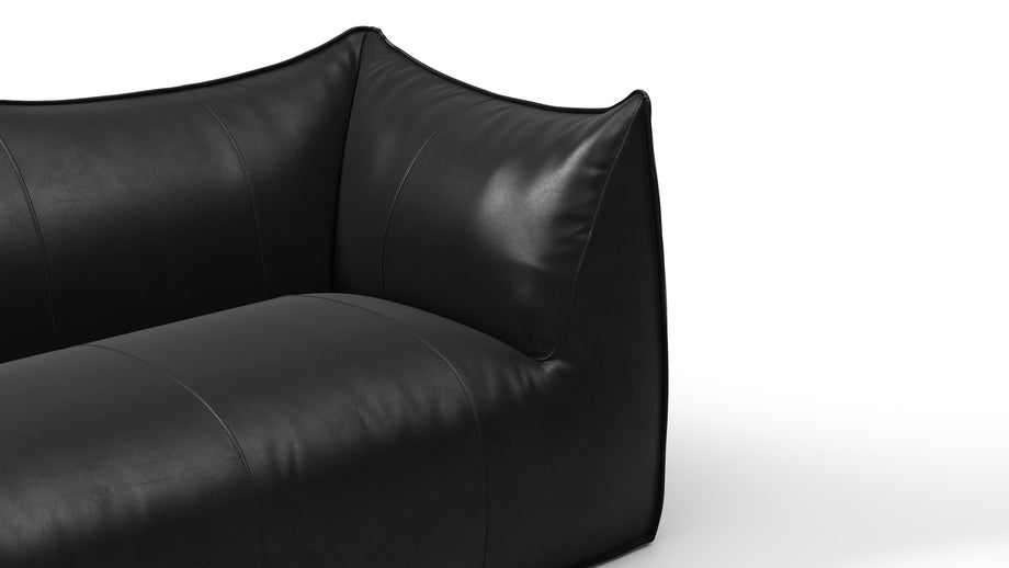 BamboleMidnight Black Premium Leather