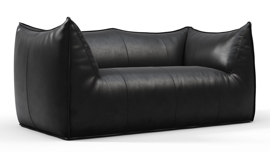 BamboleMidnight Black Premium Leather